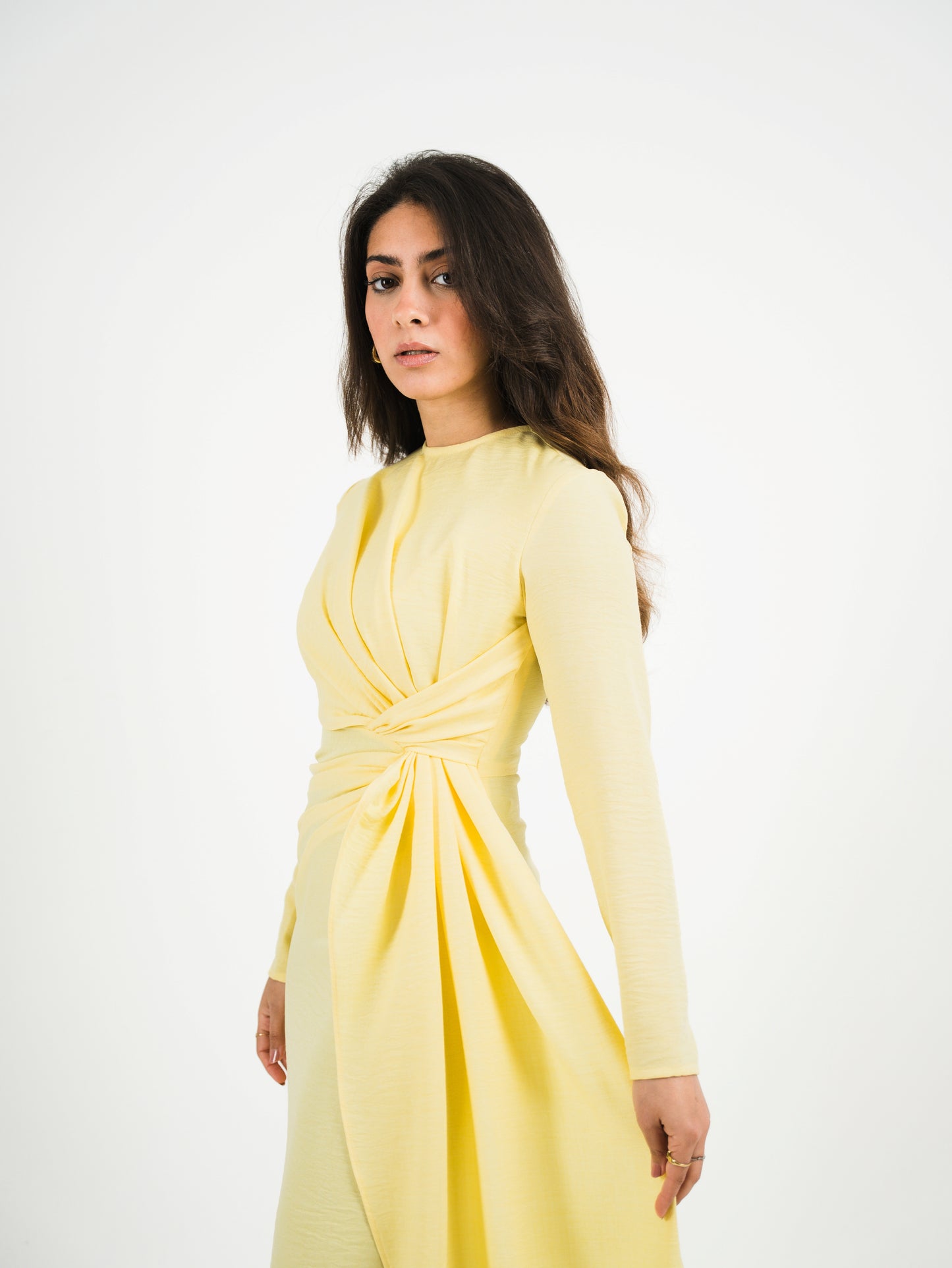 Soleil-Drape Gown