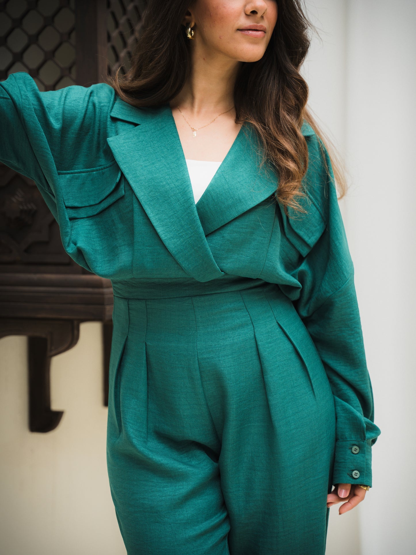 Emerald Majesty Jumpsuit