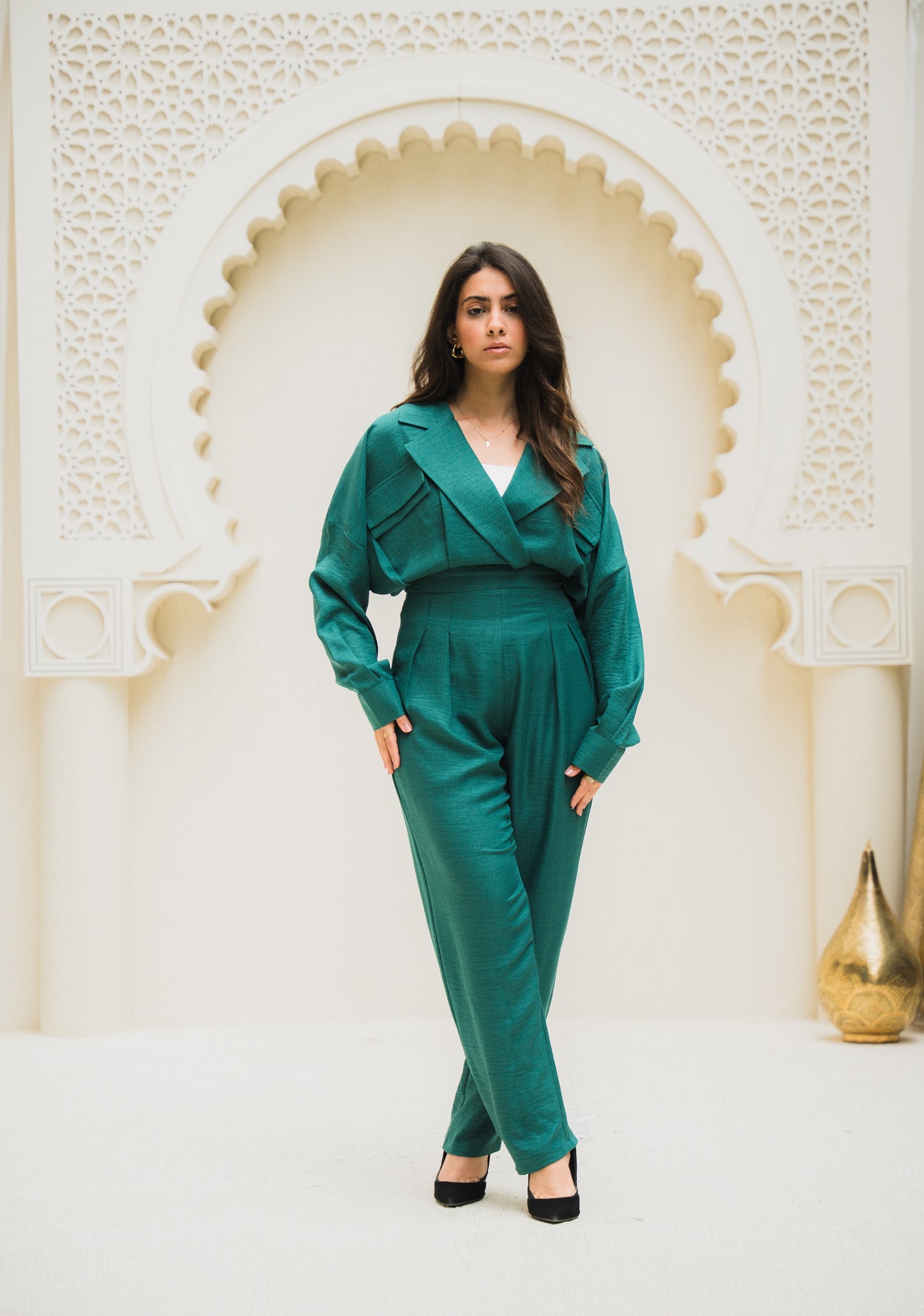 Emerald Majesty Jumpsuit