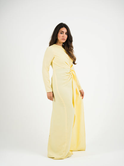 Soleil-Drape Gown